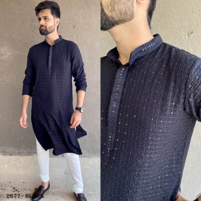 Chikankarti Kurta Pyjama