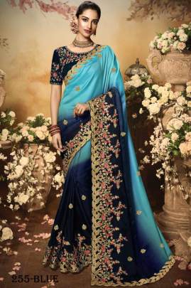 GEPRGETTE EMBROIDERED SAREE