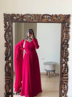 GOWN WITH DUPATTA