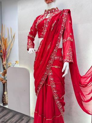 lengha saree