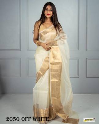 ORGANZA SAREES