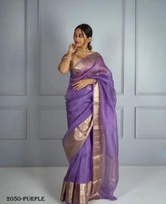 ORGANZA SAREES