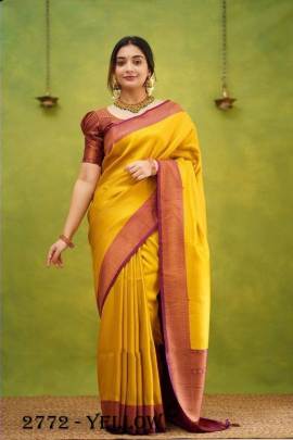 Soft Lichi Silk Saree