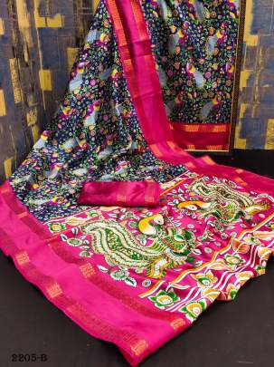 SOFT LICHI SILK SAREE