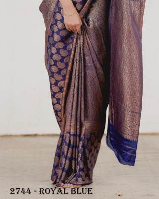 Soft Lichi Silk Saree