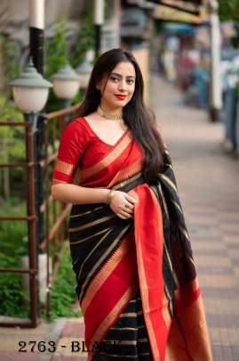 Soft Lichi Silk Saree