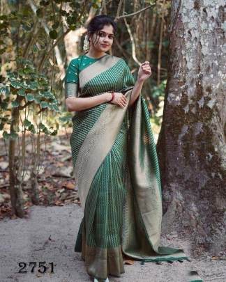 Soft Lichi Silk Saree