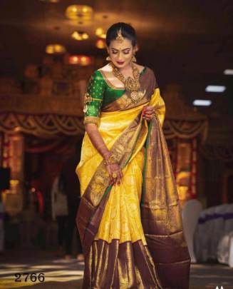 Soft Lichi Silk Saree