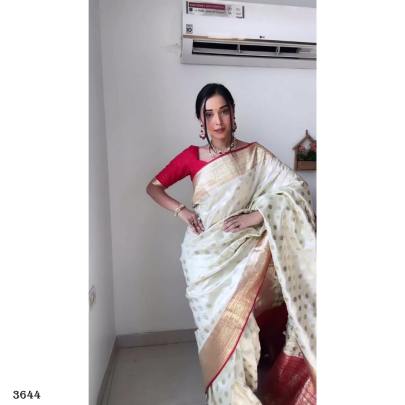 Soft Lichi Silk Saree