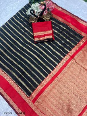 Soft Lichi Silk Saree