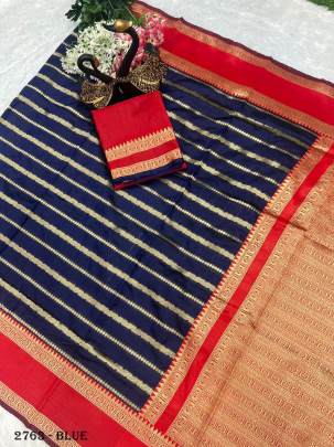 Soft Lichi Silk Saree