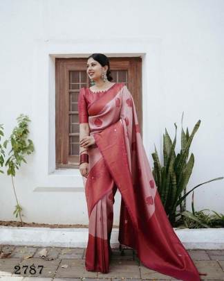 Soft Lichi Silk Saree