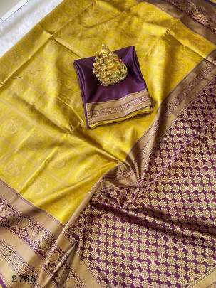 Soft Lichi Silk Saree