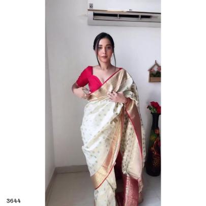 Soft Lichi Silk Saree