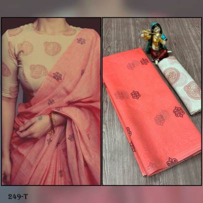 SOUTH SILK SAREE WITH DIGITAL PRINT