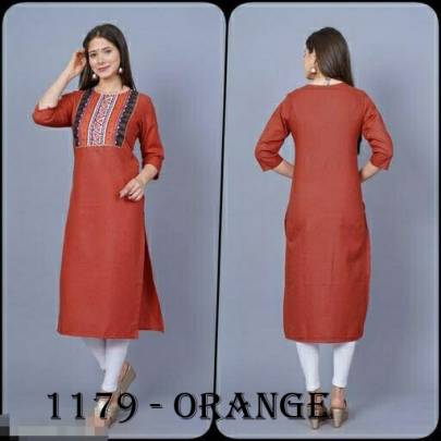 STRAIGHT CUT KURTI