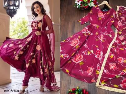 ANARKALI GOWN WITH DUPATTA