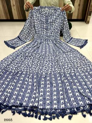 Block Printed Dress