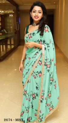 Floral Saree