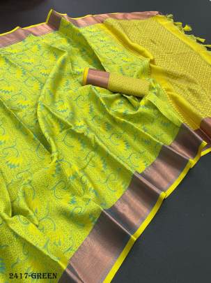 Soft Lichi Silk Saree