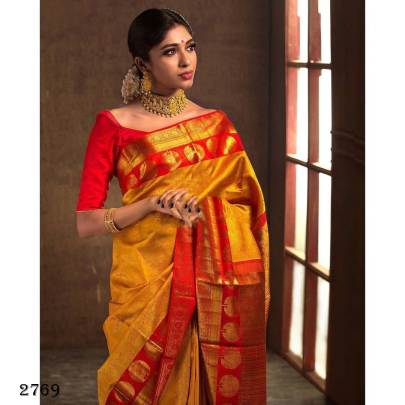 Soft Lichi Silk Saree