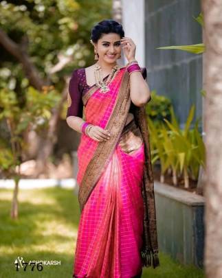 SOFT LICHI SILK SAREE