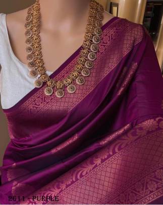 SOFT LICHI SILK SAREE