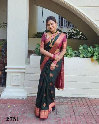 Soft Lichi Silk Saree