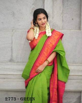 Soft Lichi Silk Saree