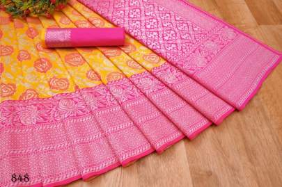 SOFT LICHI SILK SAREE