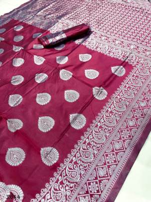 SOFT LICHI SILK SAREE