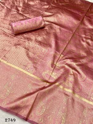 Soft Lichi Silk Saree