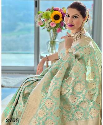 Soft Lichi Silk Saree