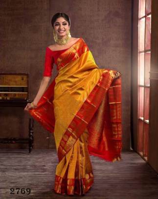 Soft Lichi Silk Saree