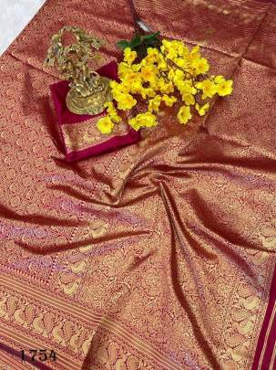 SOFT LICHI SILK SAREE