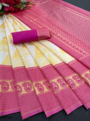 SOFT LICHI SILK SAREE