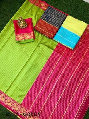 Soft Lichi Silk Saree