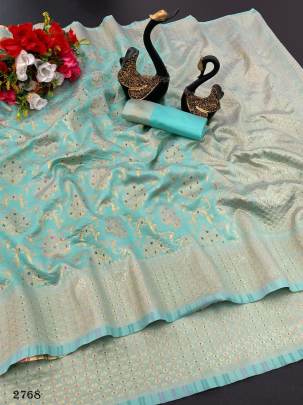 Soft Lichi Silk Saree