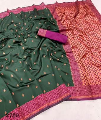 Soft Lichi Silk Saree