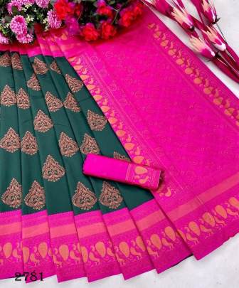 Soft Lichi Silk Saree