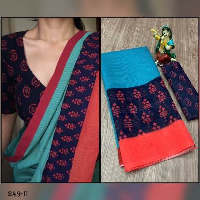 SOUTH SILK SAREE WITH DIGITAL PRINT