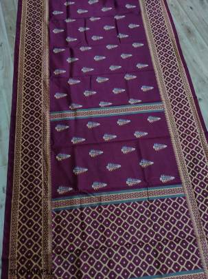 SOUTH SILK SAREE WITH DIGITAL PRINT