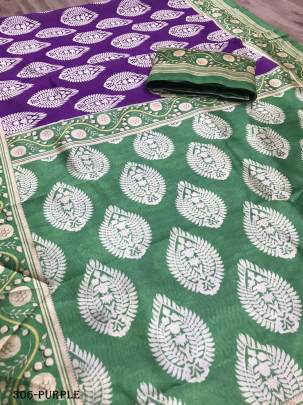 SOUTH SILK SAREE WITH DIGITAL PRINT